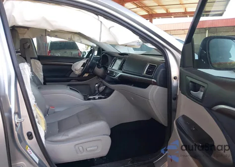 2014 Toyota Highlander Limited V6 z USA, uszkodzony, nr VIN 5TDYKRFH6ES013659